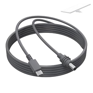 2 m Starlink Mini USB C auf DC Stromkabel, PD 100W USB-C auf DC Kabel Netzkabel Hohlstecker Kabel für Starlink Mini, USB Typ C auf DC Kabel für Starlink Mini, Wasserdichtes