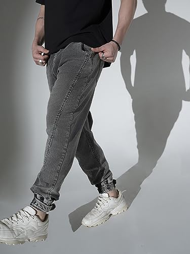 Image of Hubberholme Men's Paneled Loose Fit Jogger Jeans