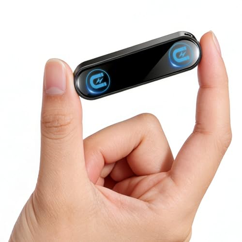 Enregistreur Vocal Dictaphone, 40 Jours d'enregistrement continu, Appareil d'enregistrement d'espionnage, Appareil d'écoute Espion, Prise de Son 360°,...