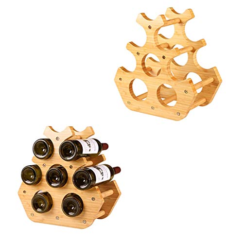 Casier à vin support stockage de table pour ranger vos bouteilles - 2