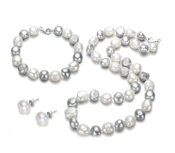 Pearl Mala Necklace Set 