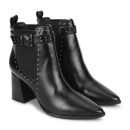 Image of YOHO Women Comfortable Boots Collection | Extra Cushioned Foot Bed And Skin Friendly Ankle Boot With Heels | Trendy, Stylish, Casual Boots | Winter, Snow And Holiday Outings