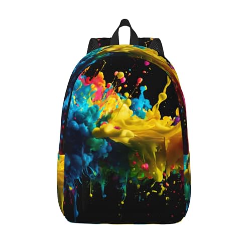 Sac à dos de voyage EdWal avec motif artistique idéal pour les weekends et les randonnées