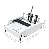 A3 Booklet Maker Automatic Paper Folding and Binding Machine Booklet Folder Stapler Stapling Machine 110V 60W