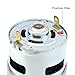 775 DC Motor, Electric Blower Motor Assembly N433225 18-21V 15000RPM High Speed for Dust Collector, Industrial Soot Blower, Air Blower Motor