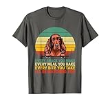 Irish Setter Dog Vintage Every Snack You Make Father's Day T-Shirt