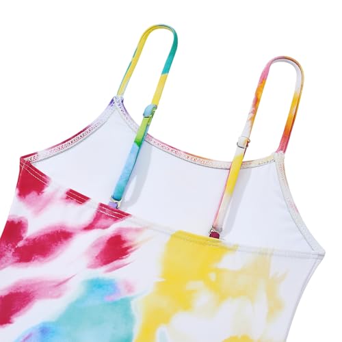 Image of Zando Girls Bathing Suit Size 2-10 Years - Cute Toddler Swimsuit Girl Adjustable One Piece Swimwear for Summer Beach Wear