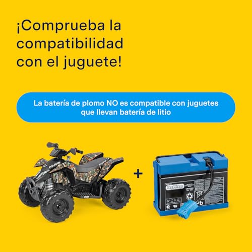 Batería de 12 V recargable 8Ah Peg Perego compatible con coches de batería 5