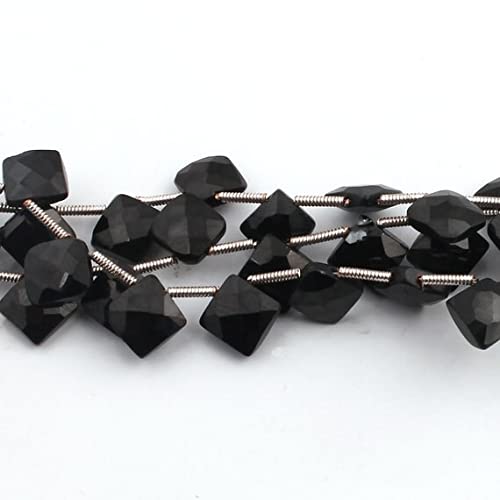 Perles onyx noir pour bijoux durables sans ternissement SB1320