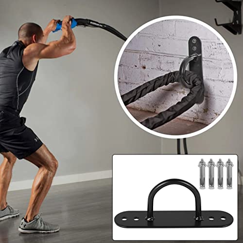 ZXYWW Corda de batalha para exercícios com kit de âncora, treinamento de corda de fitness para trein