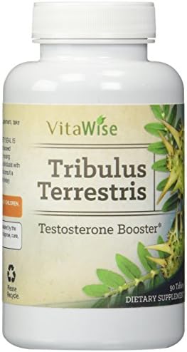 Tribulus Terrestris Extract 1000mg by VitaWise - Best Way to Naturally Boost Testosterone