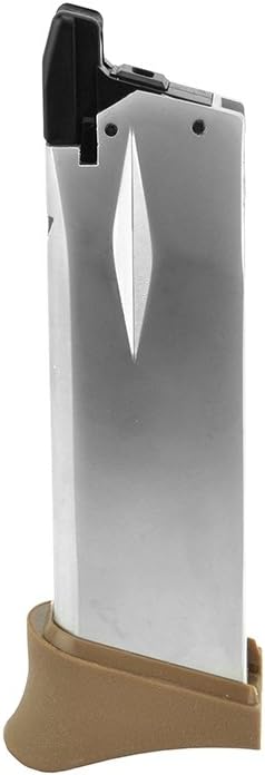 WE Air Soft Airsoft Gameplay BB Airsoft Magazine Tech 18rd 3.8 X-Tactical Gas Blowback GBB - TAN Airsoft Use