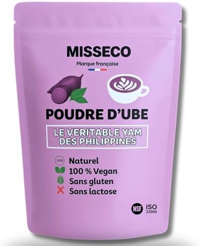 Poudre d'Ube Misseco 100g / Ube Qualité Premium/Colorant Alimenta...