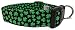 Adjustable Dog Collar in Shamrocks (U.S.A. Made)