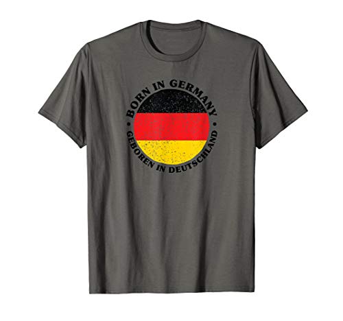 German Flag Germany Patriotic Retro Deutschland Gift T-Shirt