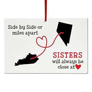 Let’s Make Memories Distant Friends and Family Ornaments