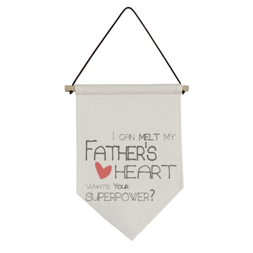 Drapeau en toile Best Papa cadeau ideal fete des peres et anniversaire