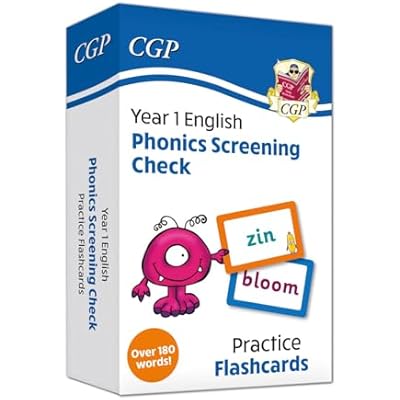 Phonics Screening Check Flashcards - for the Year 1 test
