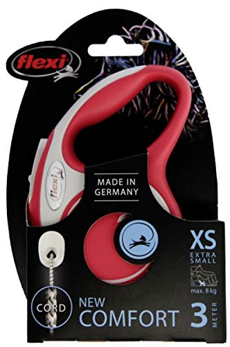 Flexi Hondenlijn, uittrekbaar, met zachte grip, 3 m / 5 m / 8 m / 8 m / 8 - 20 kg