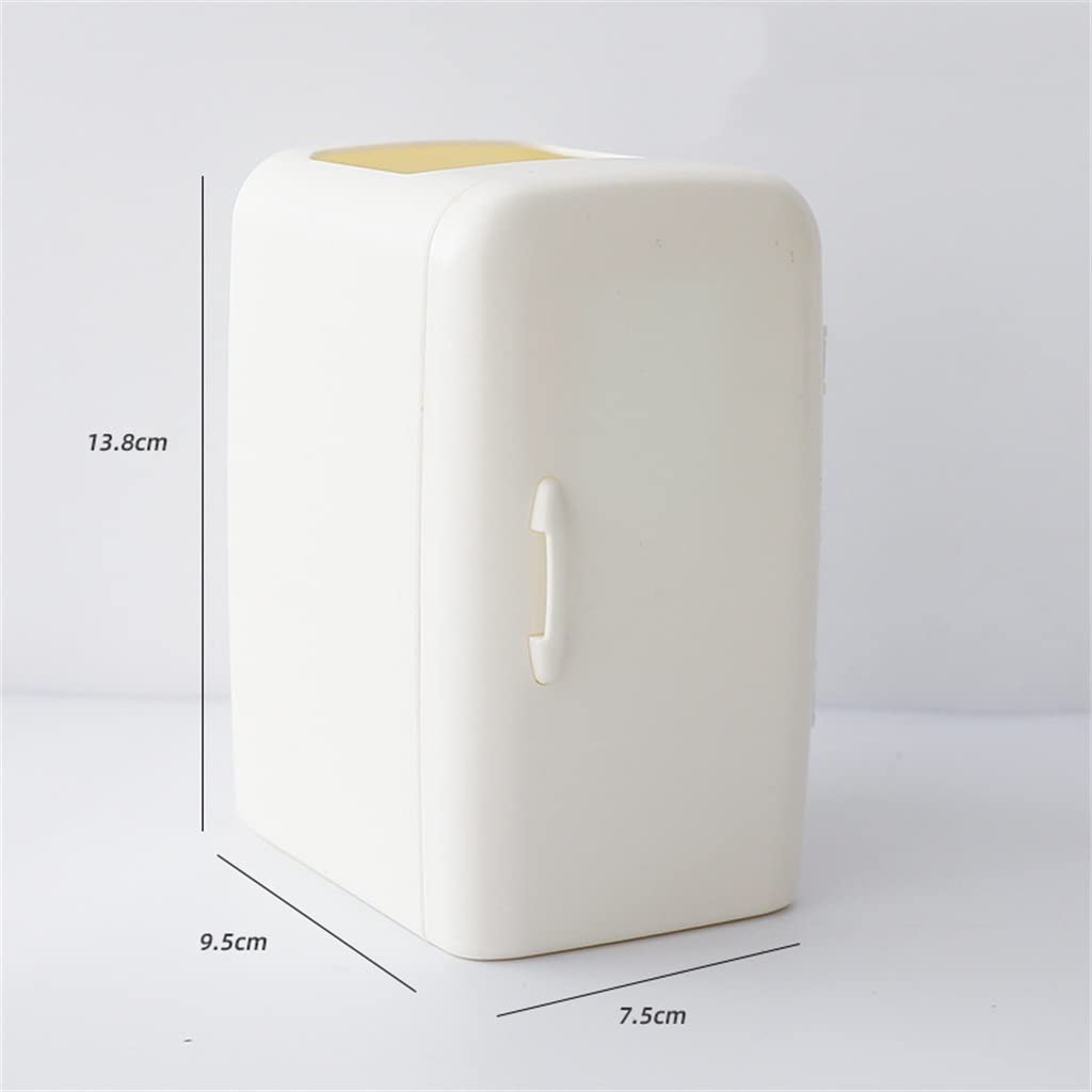 Portalápices para refrigerador Ins Student Cute Recipiente de Almacenamiento de Escritorio de Gran Capacidad papelería Multifuncional, portalápices (Argento como se Muestra)