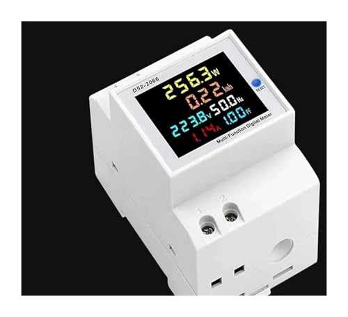 Compteur d'électricité monophasé rail DIN pour tableau électrique domestique