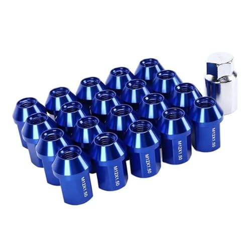 Tuercas de rueda M12x1.5 de extremo cerrado para viajar seguro en tu Hyundai HB20 20 piezas 2