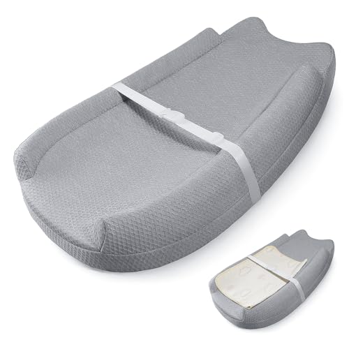 Wickelauflage wasserdicht mit abnehmbarem Frottee-Handtuchbezug...