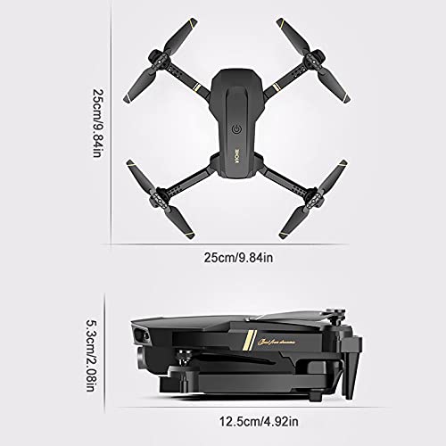 Zylina V4 Kamera Drohne Dual Kamera Profession Elle 4k HD Fernbedienung Mini Drohne Tragbare Faltbare Quadcopter Für… – Bild 3