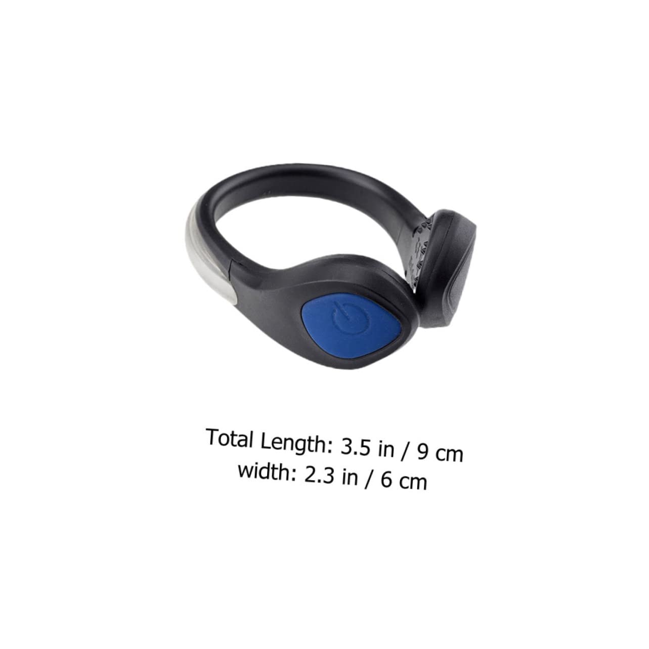 BESPORTBLE 12pièces Lumières LED De Sécurité pour Chaussures Clip Lumineux pour Course Accessoires pour Jogging Et Cyclisme Résistantes à Eau Et Légères