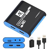 ビデオチャプチャーボード　Y&H USB3.0 Amazon.com: Y&H USB3.0 HDMI Game Capture Card Audio Video 4K