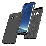 StarLodes Compatible for Samsung Galaxy S8 Phone Case,Liquid Silicone Case with Microfiber Lining An
