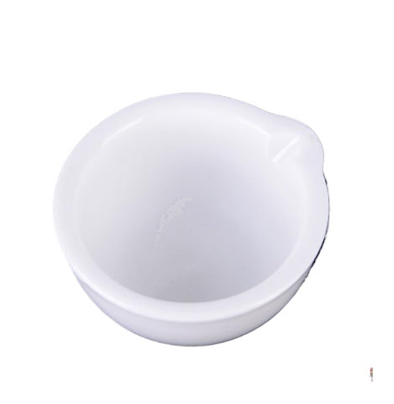 Zestaw z młynkiem i tłuczkiem, Zestaw moździerza i tłuczka o pojemności 6 ml, 2-częściowa biała porcelana kuchenna