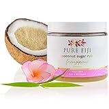 Pure Fiji Coconut Sugar Rub - Coconut Body Scrub Natural Origin for Smooths and Softens Skin -...