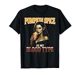 Photo Gallery pumpkin spice è il mio gruppo sanguigno - divertente vampiro di halloween maglietta Photo Gallery pumpkin spice è il mio gruppo sanguigno - divertente vampiro di halloween maglietta