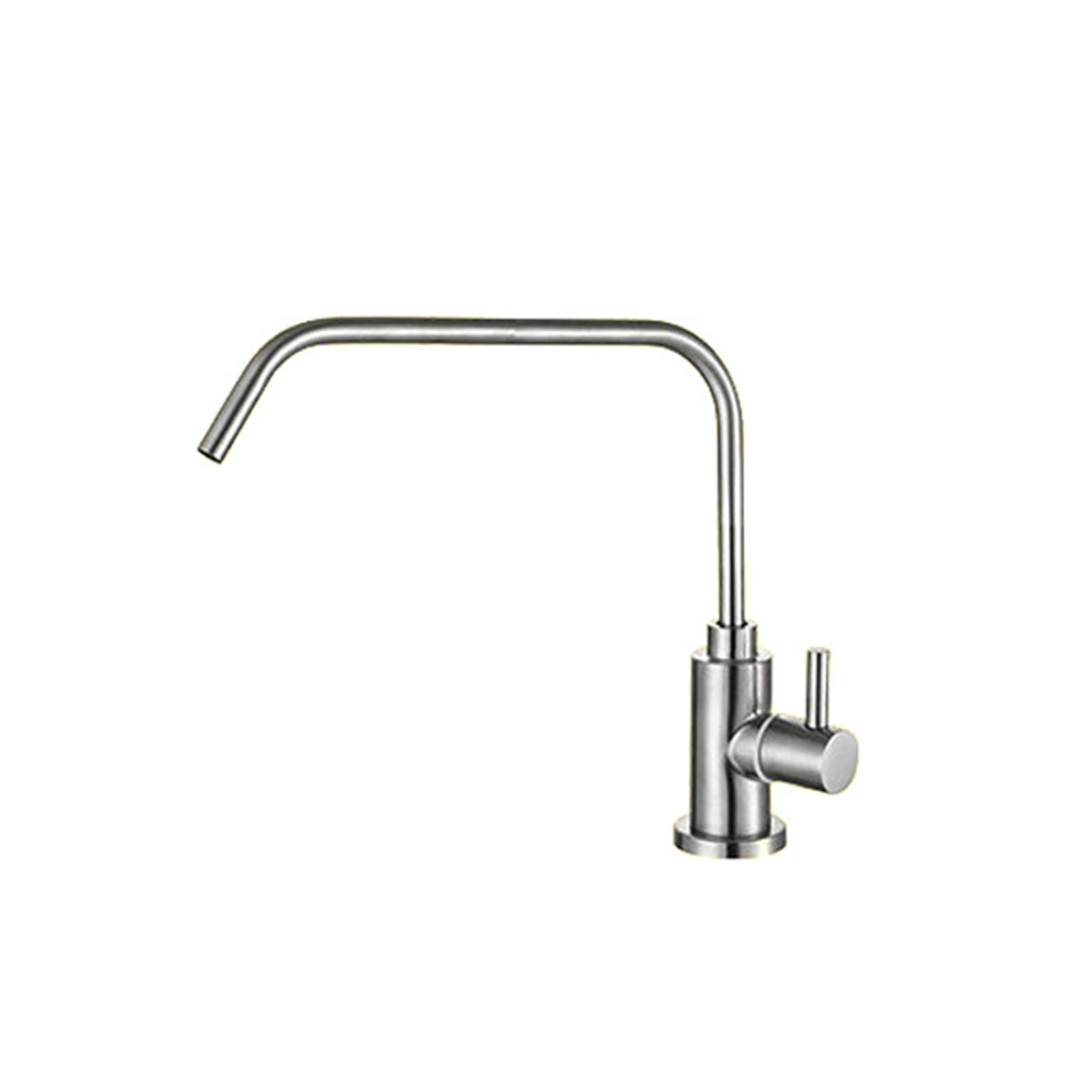 Kitchen Faucets, Drinking Water Faucet 360 Single Cold Reverse Osmosis Faucet,Faucet for Sink,Brushed A(Brushed B)