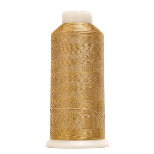 Image of High Tenacity Polyester Embroidery Machine Thread 40WT(120D /2) 4000M Per Spool for Commercial and Domestic Embroidery Machine (Linen-1673)