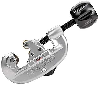 RIDGID 32920 Model 15 Screw Feed Tubing Cutter, 3/16-inch to 1-1/8-inch Tube Cutter