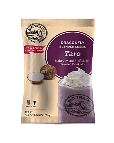 Big Train Dragonfly Blended Crème Frappe Mix Taro 3.5 Pound Bag