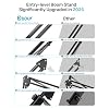 Mic Boom Arm Stand [MAX 3.3lbs ] Heavy Duty Microphone Holder Desk Mics Scissor Mount Streaming Accessories for Blue Yeti HyperX QuadCast S SoloCast snowball Fifine K669B AT2020 - Medium