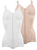 Shapewear Damen Naturana 2er Sparpack Korselett 3012 Gr. 110 B in Skin-Weiss