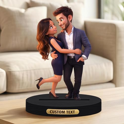AGEUIRPOD Personalized Figurine from Photo Custom Cartoon Style Figures of Yourself Desk Home Decor...