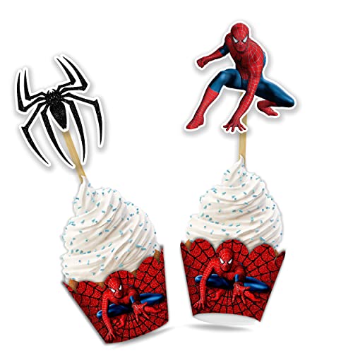 Seyal® Spiderman Cupcake Wrapper Cover