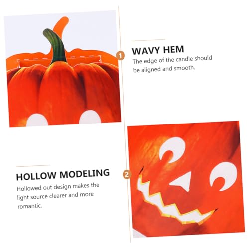 Bolsas de Papel para Velas de Halloween Sin Fuego para Fiestas Infantiles 8