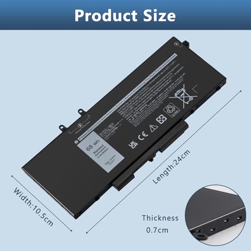 Batterie 3HWPP Dell Precision 3541 Fixation Interne Résout Panne - 2