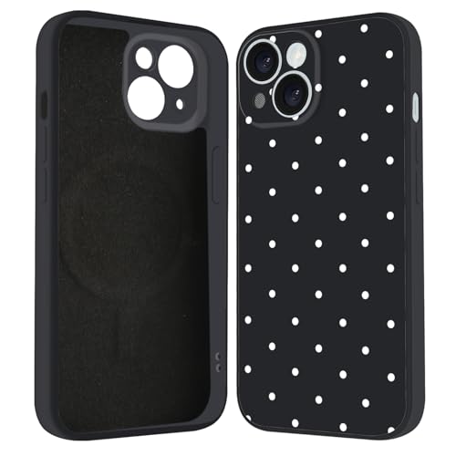 Coque iPhone 14 MagSafe magnétique fine antichoc en silicone liquide