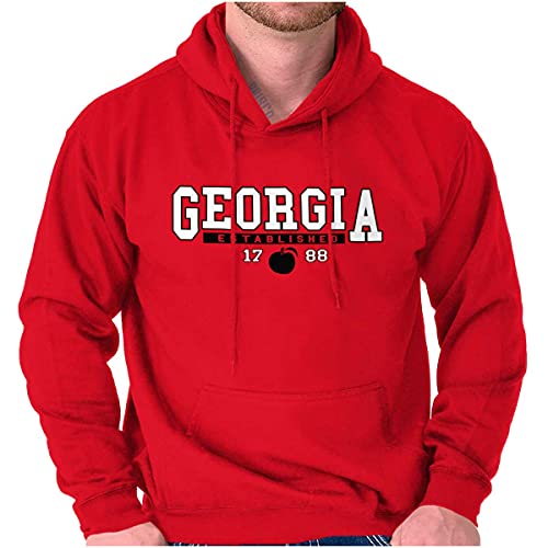 Classic Teaze Georgia GA Athletic Peach Souvenir Hoodie Sweatshirt Women Men