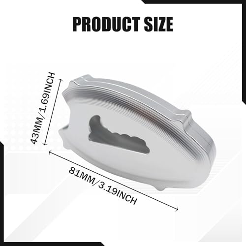 Étui à clés accessoires pour composants 300 en aluminium couleur titane - 7
