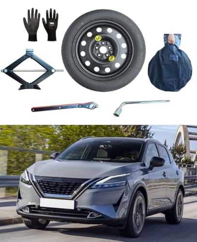 Roue de secours 18" Nissan Qashqai E-Power pour partir en vacances serein