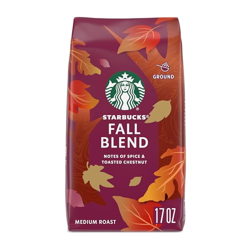 Starbucks Ground Coffee, Medium Roast Coffee, Fall Blend, 100% Arabica, Limited Edition, 1 Bag (17 Oz) - image 1