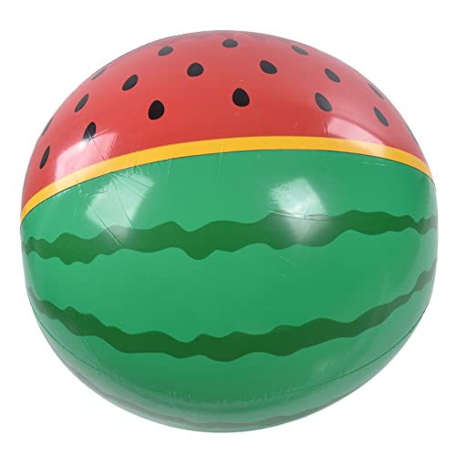 Pelotas de playa de sandía inflables de PVC antirritación para diversión de verano